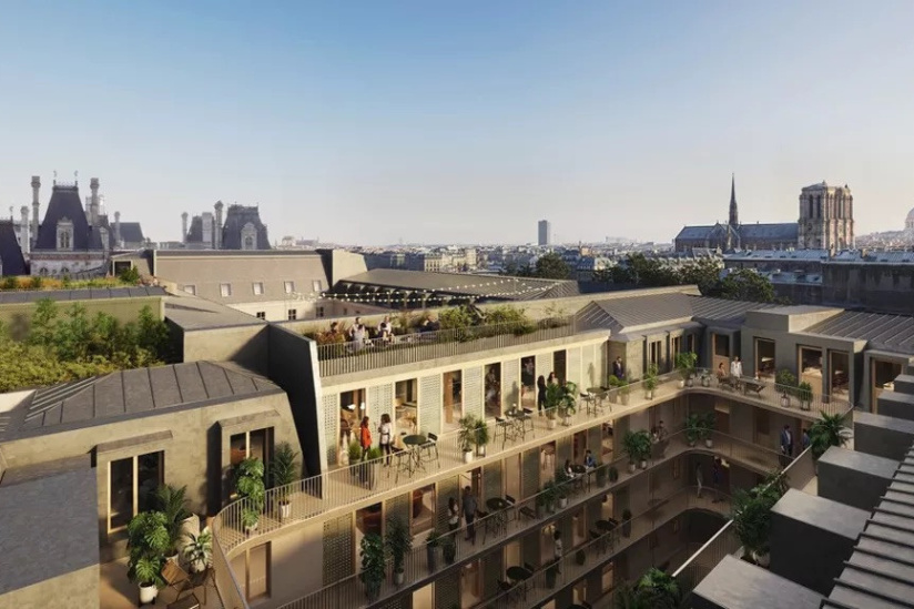 Projet 2028 en face hotel de ville