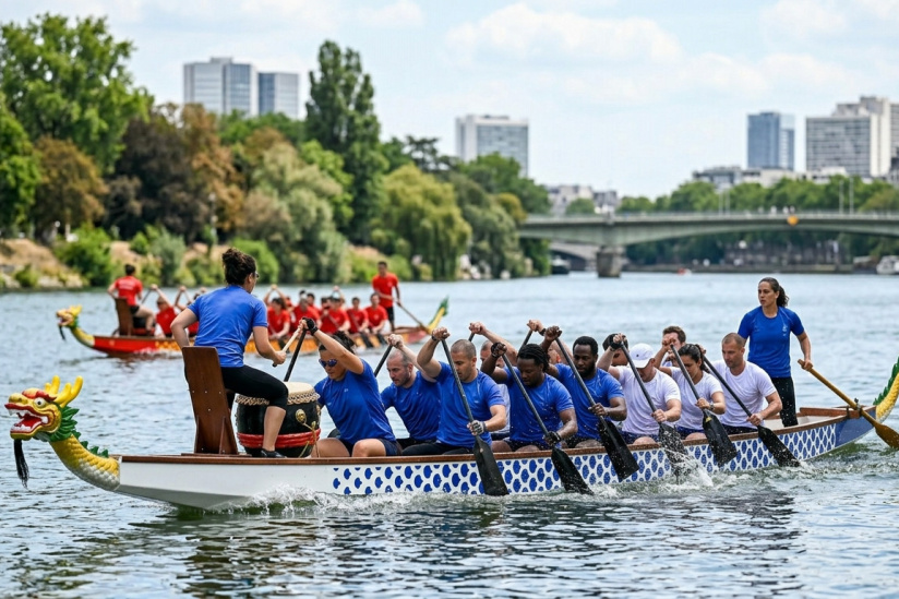 Festival Dragon Boat dans les Hauts-de-Seine