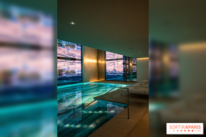 Le SPA DIOR et la piscine du Cheval Blanc Paris