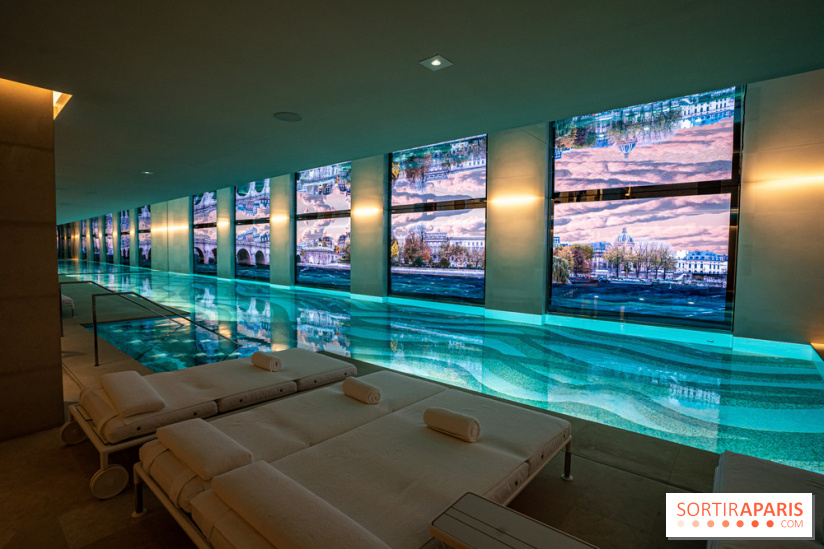 Le SPA DIOR et la piscine du Cheval Blanc Paris