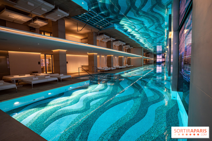 Le SPA DIOR et la piscine du Cheval Blanc Paris