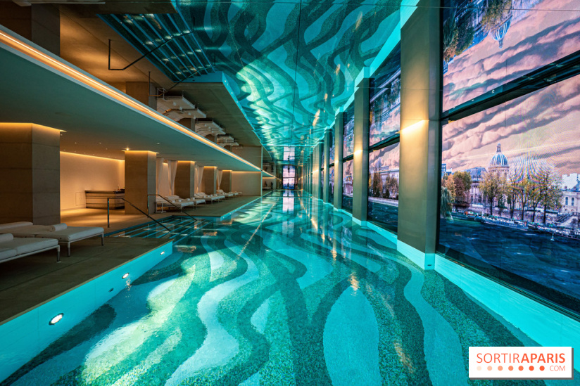 Le SPA DIOR et la piscine du Cheval Blanc Paris