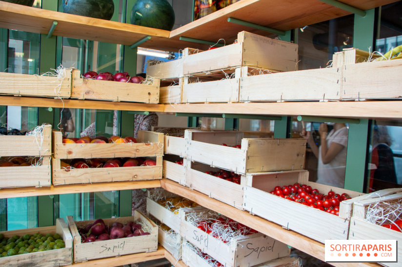 Sapid, la table à manger Naturaliste d'Alan Ducasse : nos photos