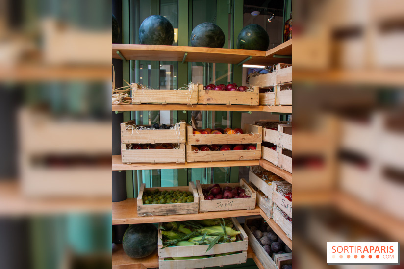 Sapid, la table à manger Naturaliste d'Alan Ducasse : nos photos