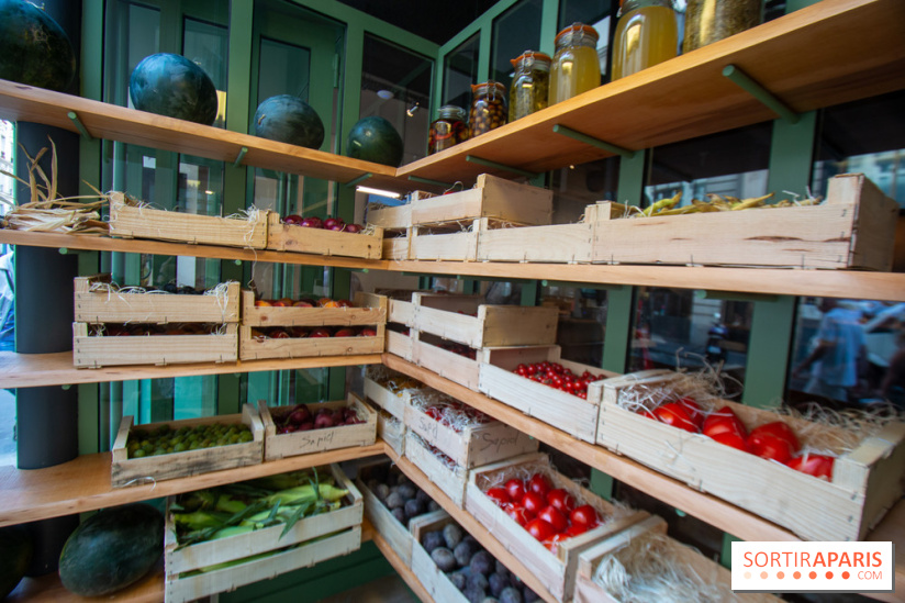 Sapid, la table à manger Naturaliste d'Alan Ducasse : nos photos
