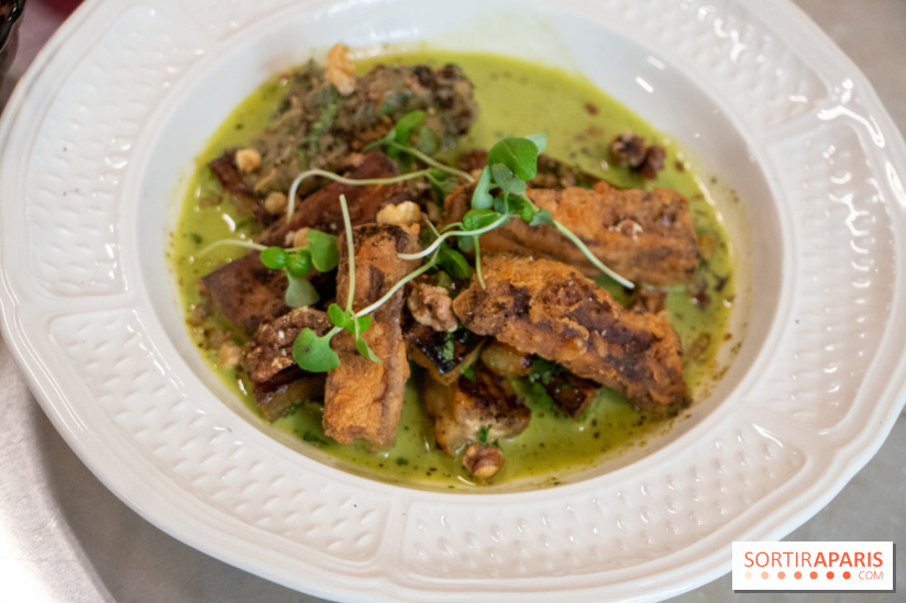 Sapid, la table à manger Naturaliste d'Alan Ducasse : nos photos