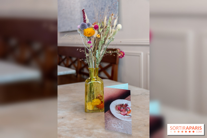 Sapid, la table à manger Naturaliste d'Alan Ducasse : nos photos