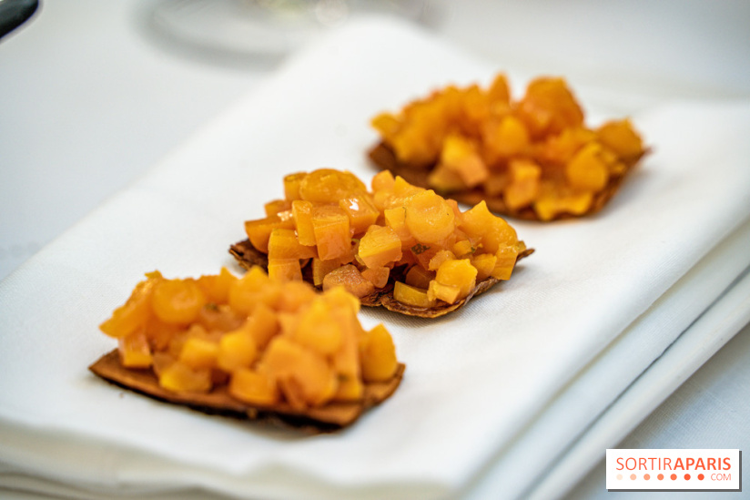 Il Carpaccio au Royal Monceau par Alessandra Del favero et Oliver Piras