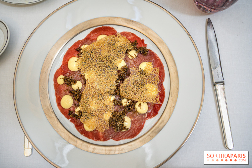 Il Carpaccio au Royal Monceau par Alessandra Del favero et Oliver Piras