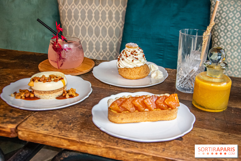 Les Commères, un bar avec accords cocktails et pâtisserie pour des apéros sucrés - nos photos