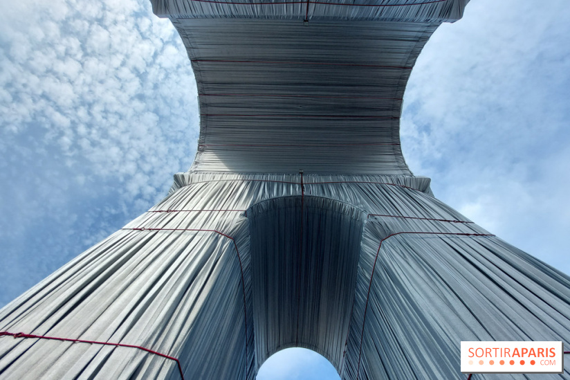 L'Arc de Triomphe empaqueté, nos photos
