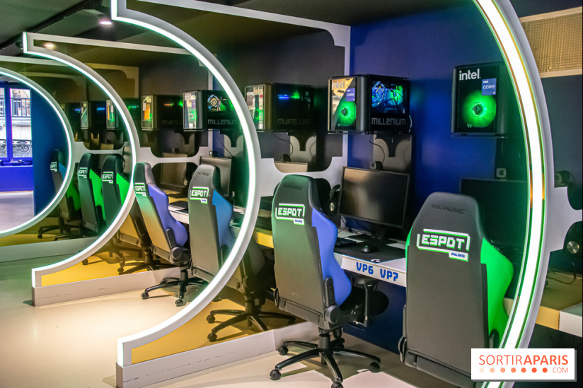 ESpot, le concept store dédié au gaming à deux pas du Louvre