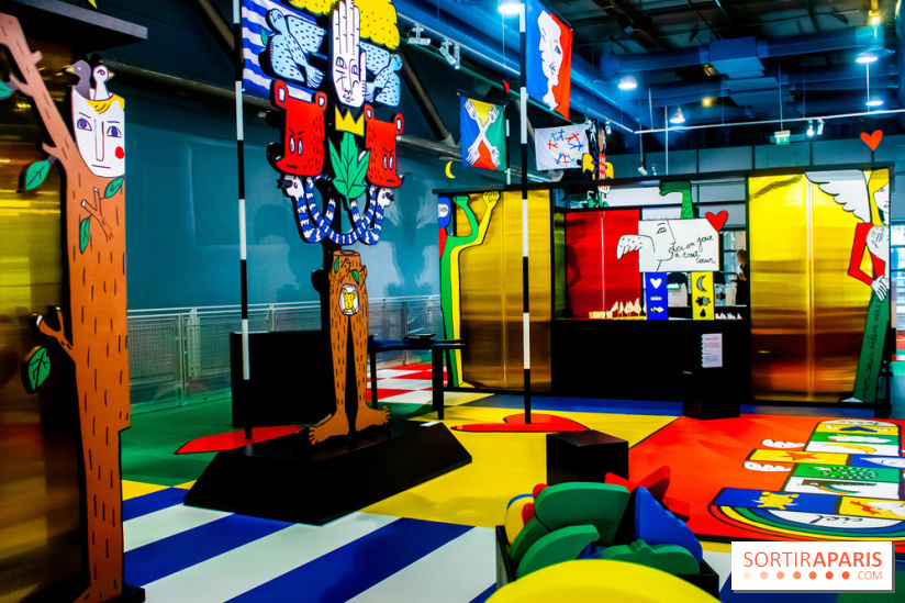 Castelbajac à la Galerie des Enfants du Centre Pompidou