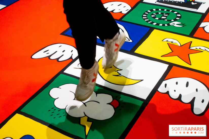 Castelbajac à la Galerie des Enfants du Centre Pompidou