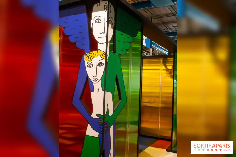 Castelbajac à la Galerie des Enfants du Centre Pompidou