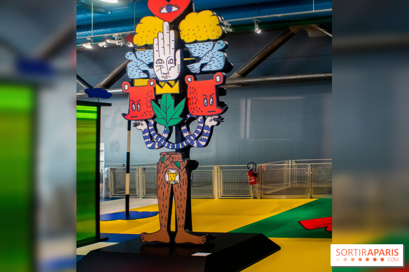 Castelbajac à la Galerie des Enfants du Centre Pompidou