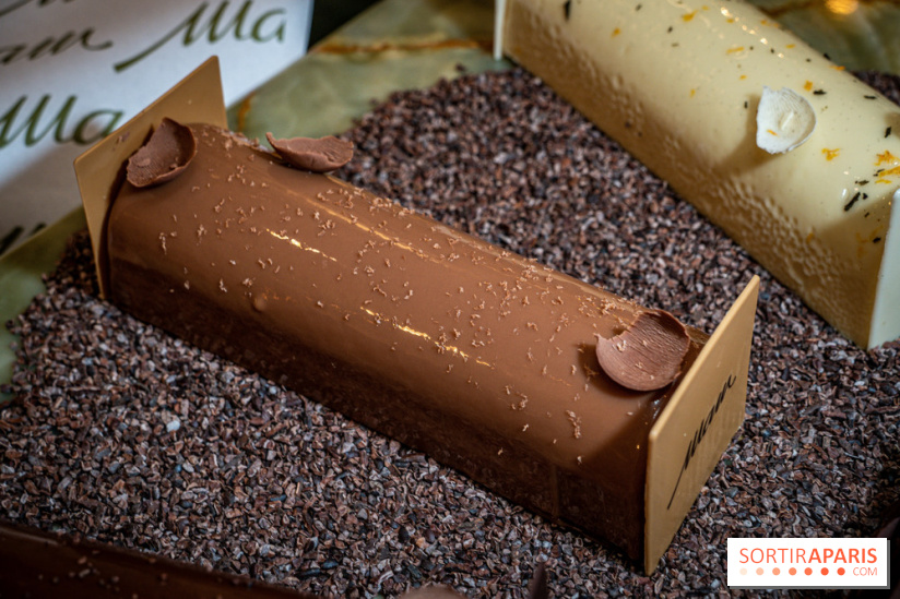 Photos : Les Bûches de Noël 2021 et galettes 2022 de Pierre Chirac et Stephanie Le Quellec