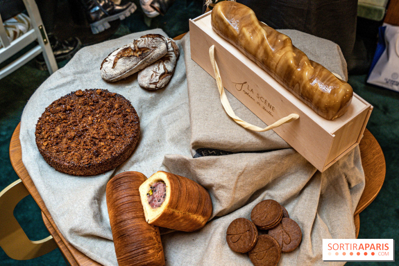 Photos : Les Bûches de Noël 2021 et galettes 2022 de Pierre Chirac et Stephanie Le Quellec