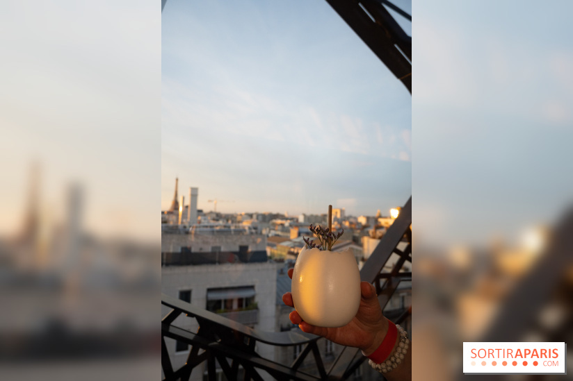 Ilvolo, the latest rooftop cocktail bar with views on the Eiffel Tower