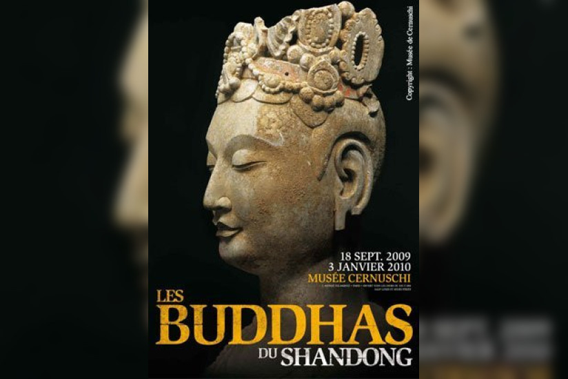 Buddhas, Shandong, Cernushi, Paris, Exposition