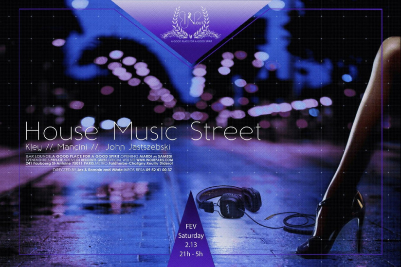 House Music Street au In Out Paris