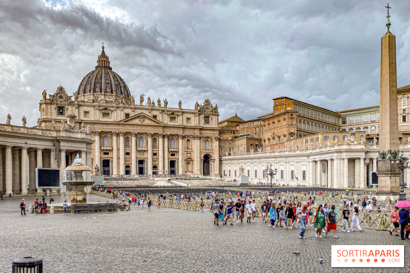 Visuel actualités - Pape Vatican place Saint Pierre