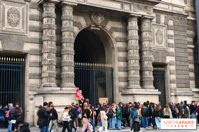 Visuel actualités - grève blocage manifestation musée du Louvre