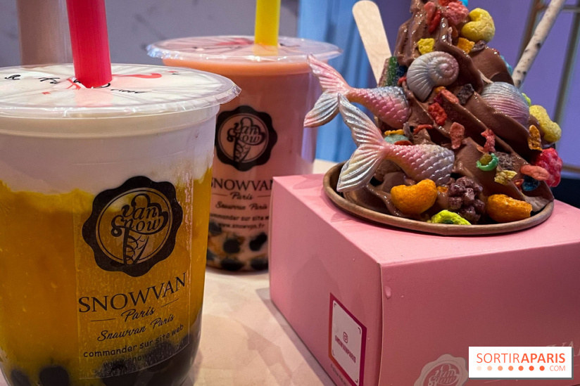 Snowvan, le spot aux bubble tea et glaces insolites