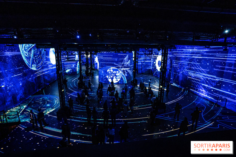 Photos : Destination Cosmos à l'Atelier des Lumières