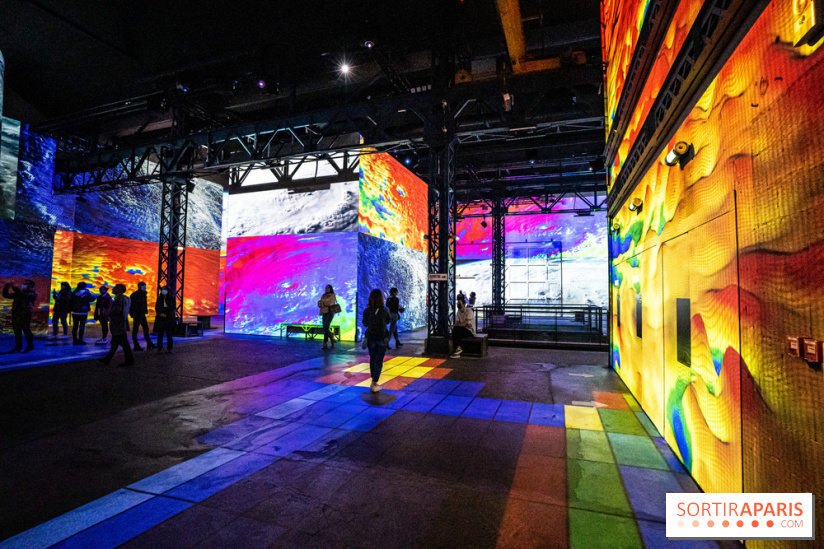 Photos : Destination Cosmos à l'Atelier des Lumières