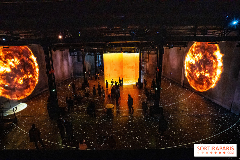 Photos : Destination Cosmos à l'Atelier des Lumières