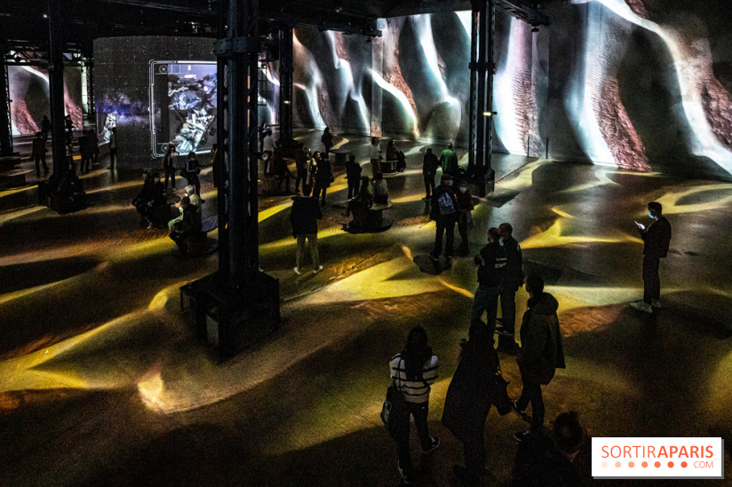 Photos : Destination Cosmos à l'Atelier des Lumières