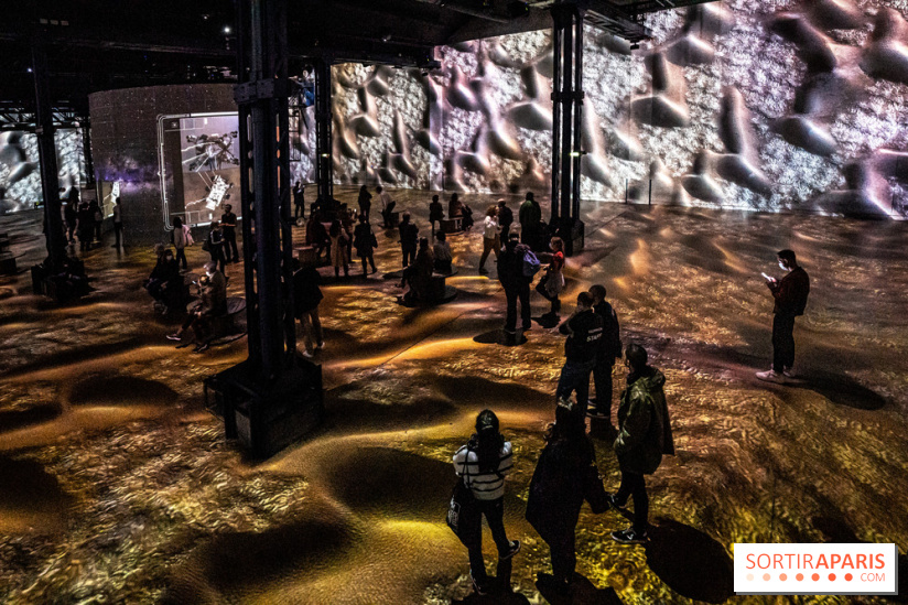 Photos : Destination Cosmos à l'Atelier des Lumières