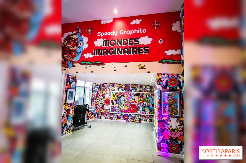 Les Mondes imaginaires de Speedy Graphito, nos photos de l'exposition immersive du Musée en Herbe