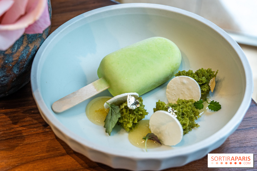 Octave restaurant dans le 16e par Juliette Ju - dessert - glace