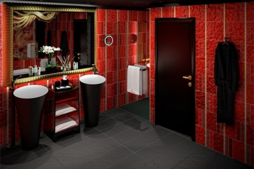 Salle de Bain © Buddha-Bar Hotel Paris