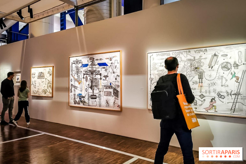 Exposition Abu Bakarr Mansaray à la Cité des Sciences et de l'Industrie - nos photos