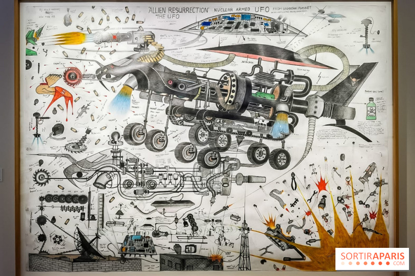 Exposition Abu Bakarr Mansaray à la Cité des Sciences et de l'Industrie - nos photos