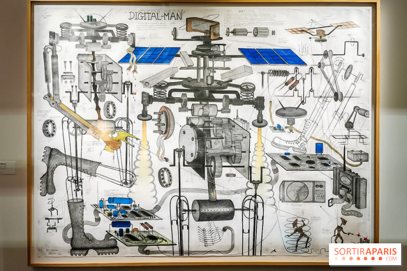 Exposition Abu Bakarr Mansaray à la Cité des Sciences et de l'Industrie - nos photos