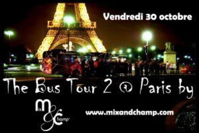 Magic Bus Tour, Soirée, Paris, Clubbing, Bus