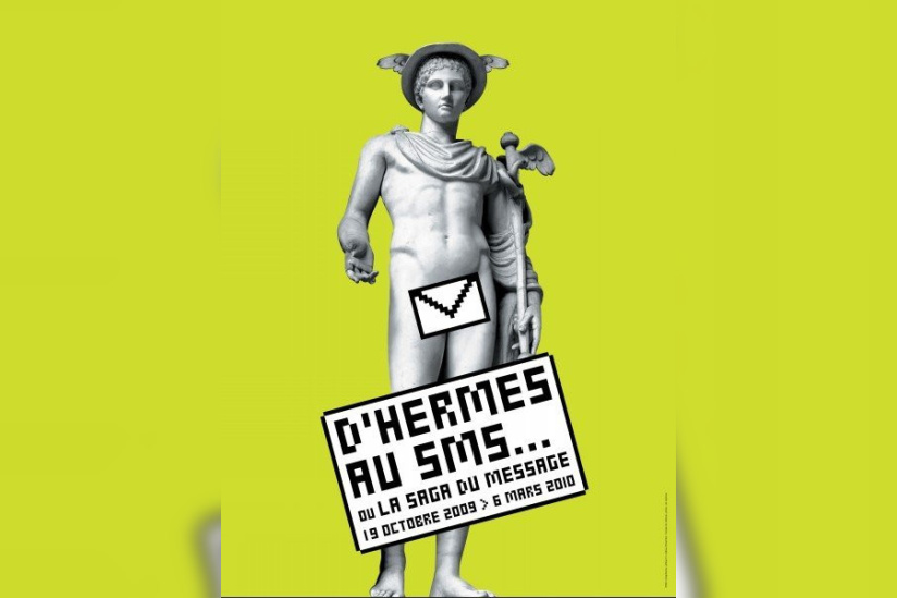 Hermes, SMS, Musée, Poste, Paris