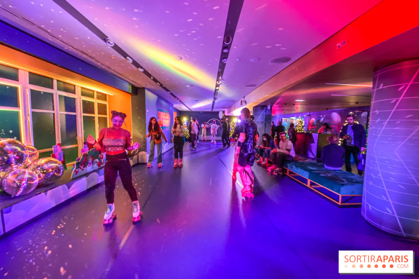 La piste de Roller gratuite aux galeries Lafayette