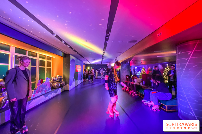 La piste de Roller gratuite aux galeries Lafayette