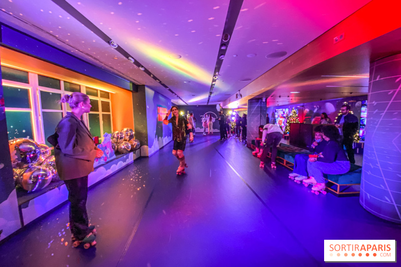 La piste de Roller gratuite aux galeries Lafayette