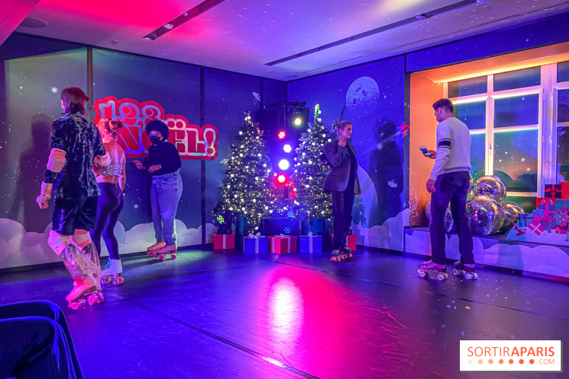 La piste de Roller gratuite aux galeries Lafayette