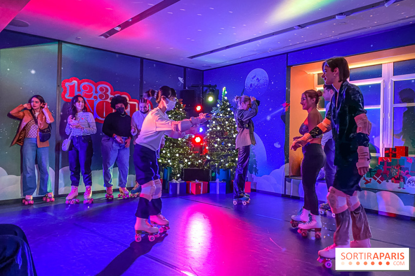 La piste de Roller gratuite aux galeries Lafayette