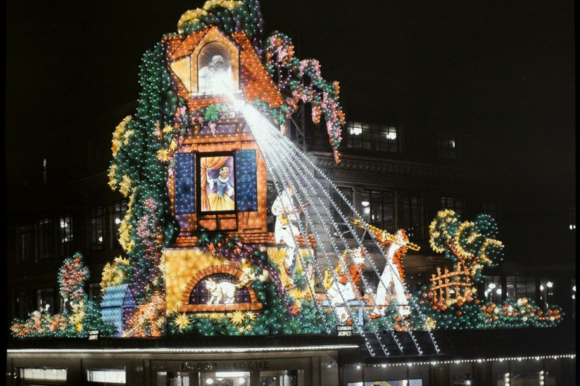 Illuminations de Noël en 1925 