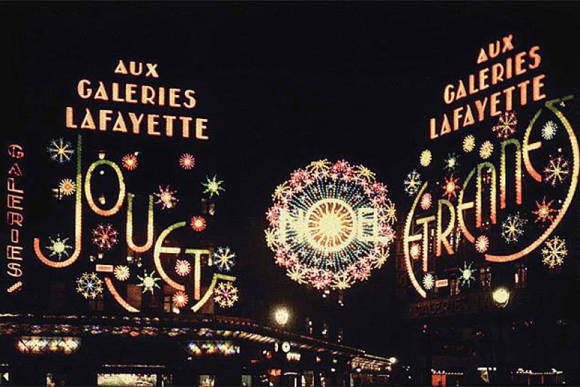 Illuminations de Noël en 1925 