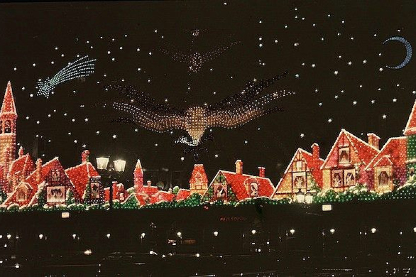 Illuminations de Noël en 1925 