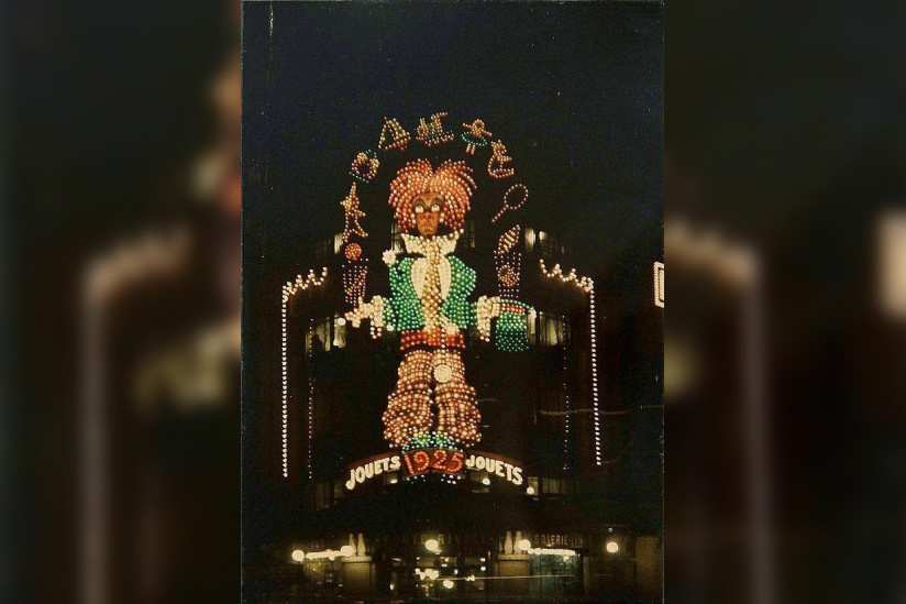 Illuminations de Noël en 1925 
